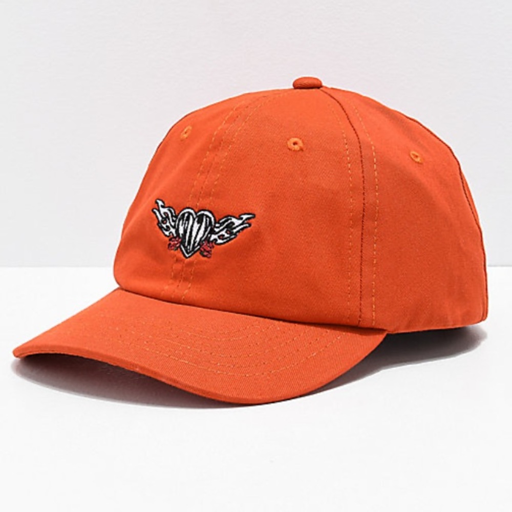 NWT A-Lab CRAZY Orange Strapback Hat 🧢